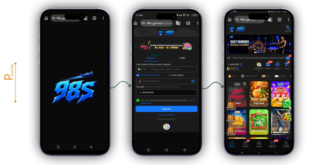 98S Game APK Download Official Earning App in 2026